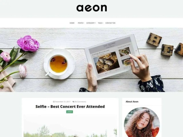 AeonBlog By Aeon WP