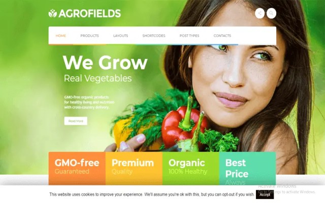 Agrofields By cmsmasters