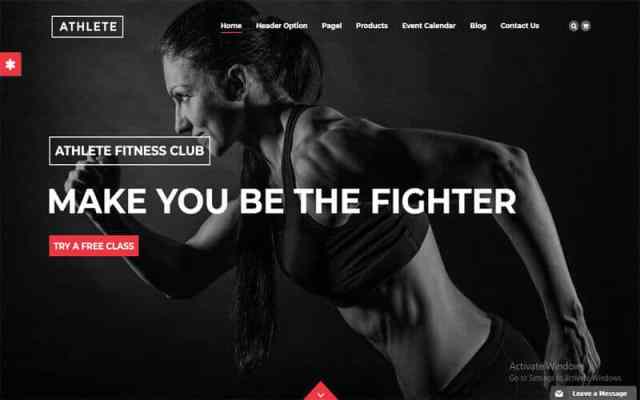 Athlete Fitness