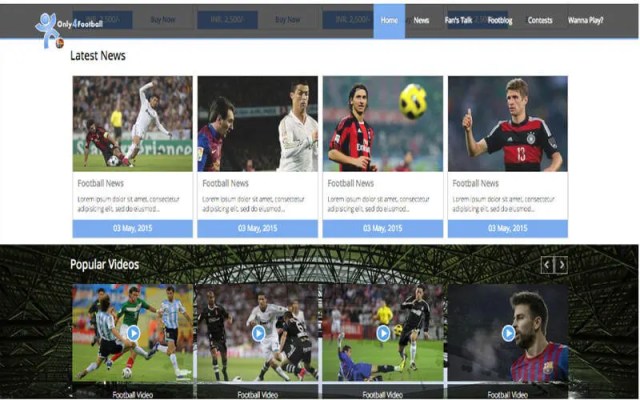 Bootstrap Football