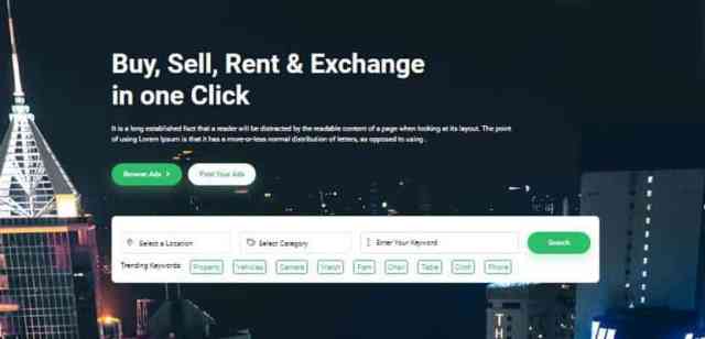 WordPress Service Finder Themes