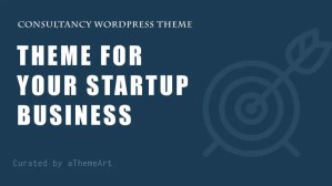 20 + Consultancy WordPress Theme for your startup business