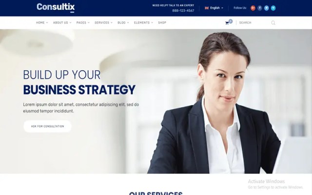 Consultix By Radiant Themes