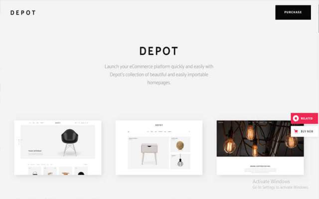 Depot: a Top-Tier WordPress Webshop Template