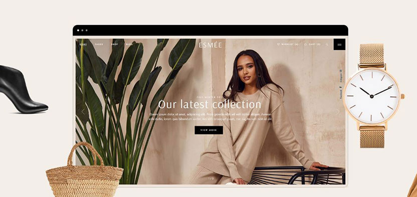 Esmée is an easy-to-use WordPress template