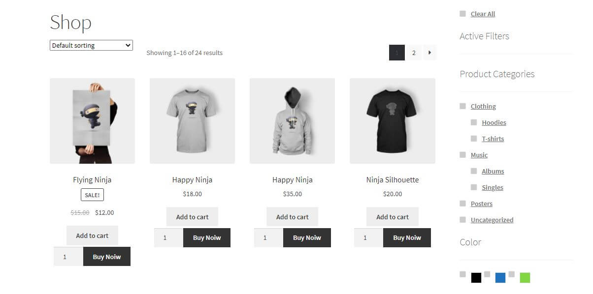 eCommerce Filtering Solutions
