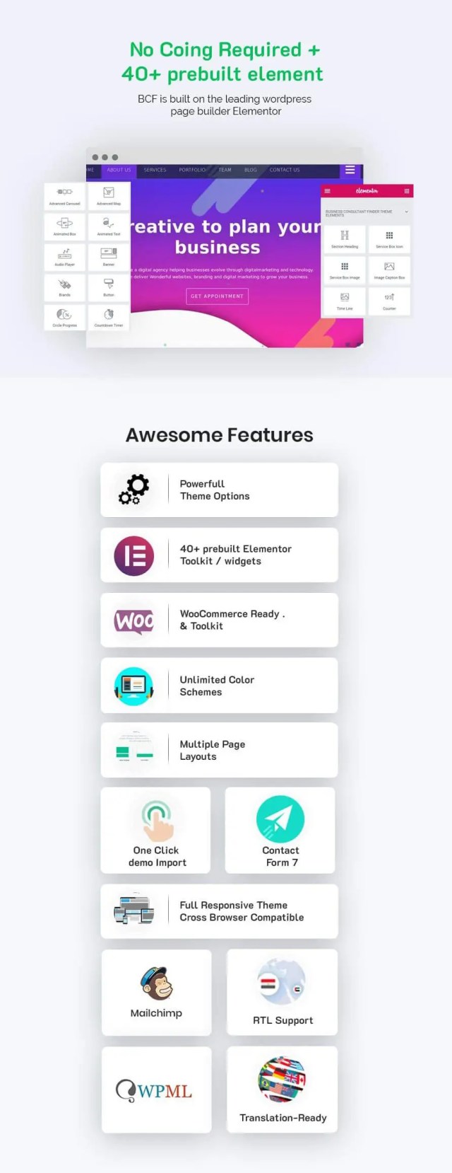 WordPress Theme for Business and eCommerce Websites
