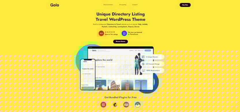 Golo: A Sleek Template for Doctor Directories