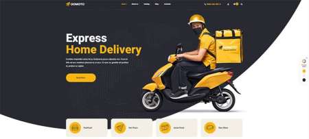 Popular Food Delivery WordPress Theme