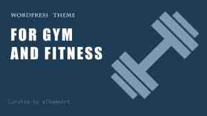 20+ Healthy WordPress theme for gym and fitness