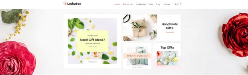 LuckyBox: A Minimal Gift Store Template