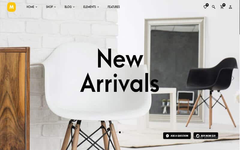 Merchandiser: A Strong E-commerce Theme