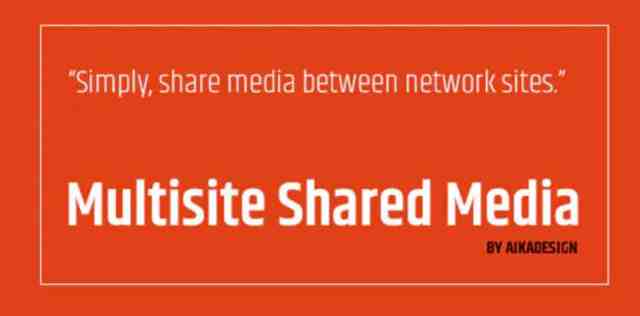 WordPress Multisite Shared Media