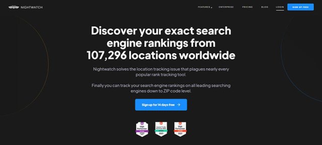 nightwatch serp position checker