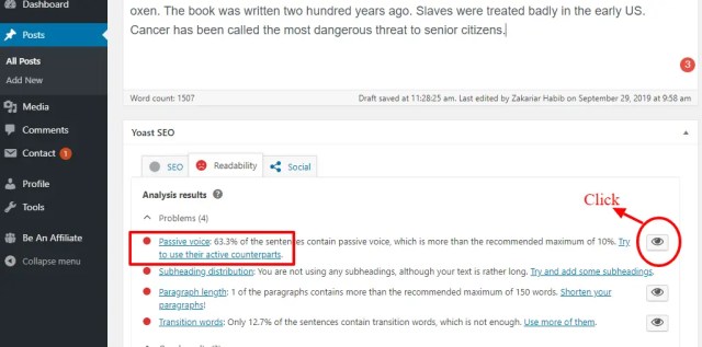 passive voice