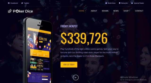 Preview screenshots of Poker Dice - Casino Resort and Hotel