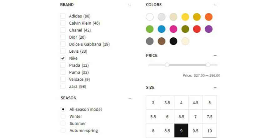 Advanced Product Filtering Solutions