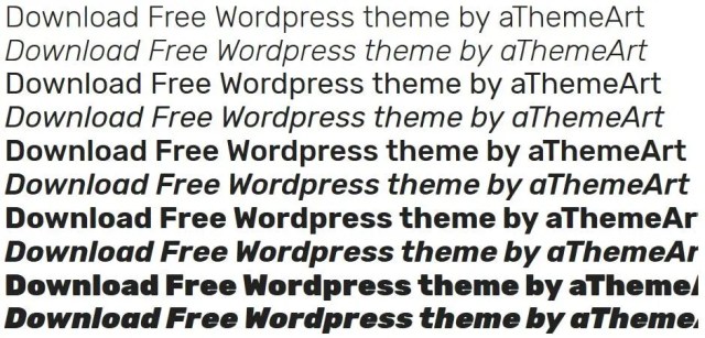 wordpress google webfont