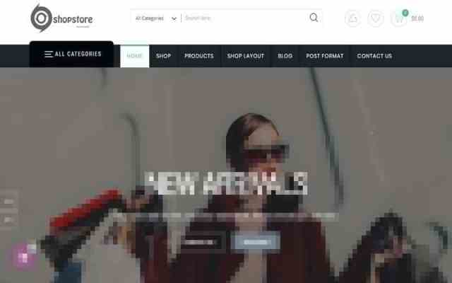 ShopStore: a Highly Recommended eCommerce Template