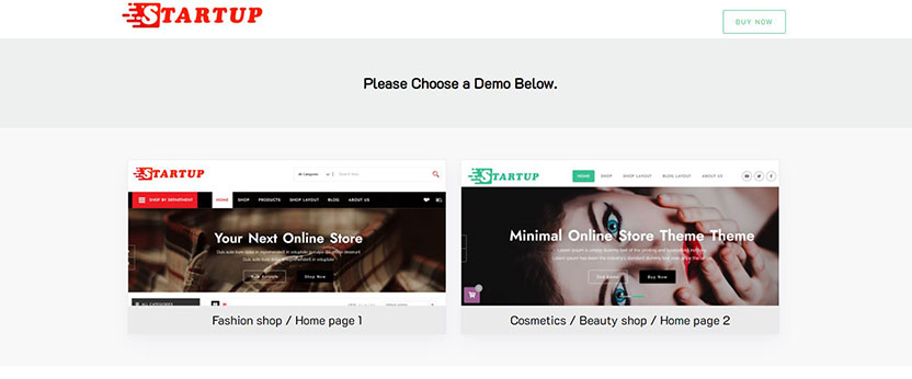 Startup Shop: A No-Cost WordPress Theme for Online Shops