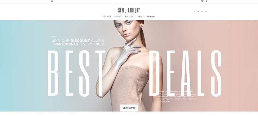 Style Factory: Exceptional WordPress Theme for Online Shopping