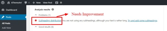 Subheadings