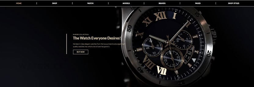 SwissEagle - Exceptional WordPress Theme for Watches