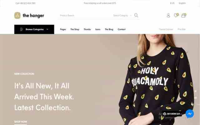 The Hanger: A Top-Ranked WordPress Template