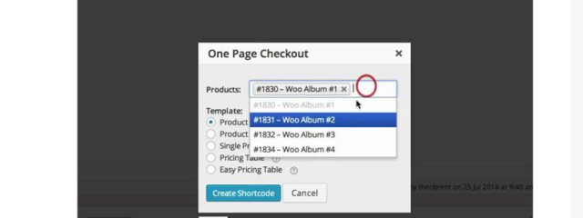 WooCommerce One Page