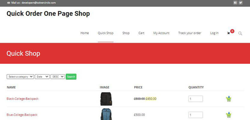 woocommerce one page checkout