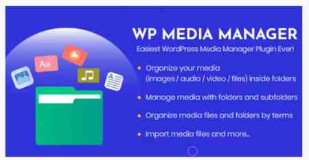 wordpress media manager plugin