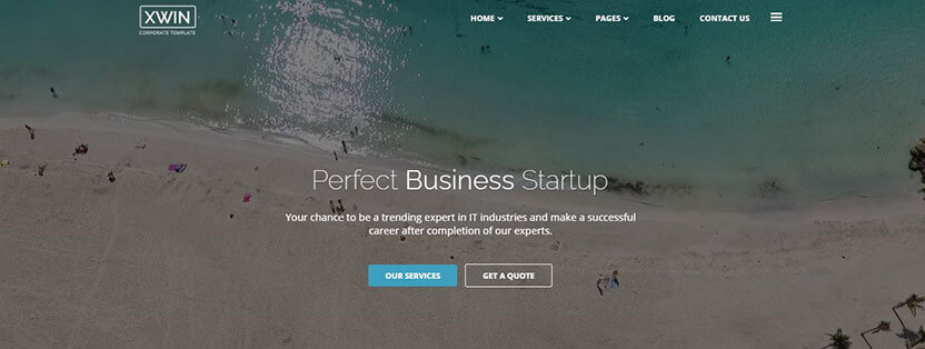 Xwin a Explanation Front-end Template