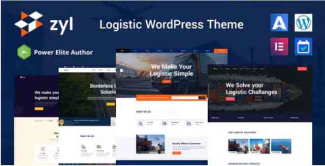 Zyl: A Stunning Cargo Service Website Template