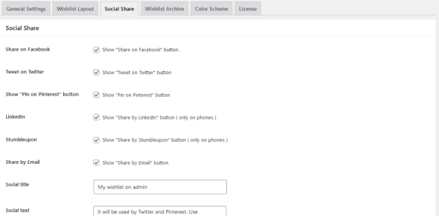 WooCommerce wishlist PLugins - Social Share