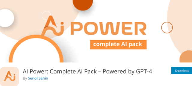 openai WordPress plugin
