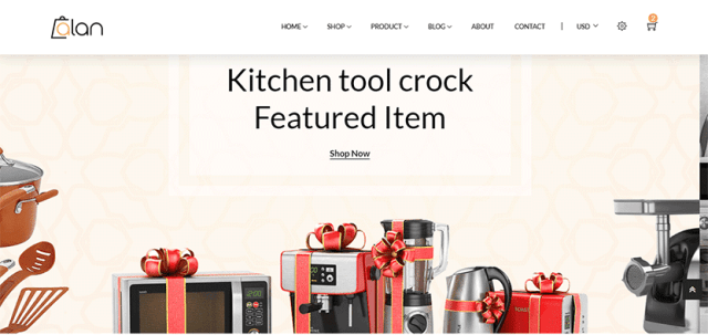 Alan - bootstrap shop template