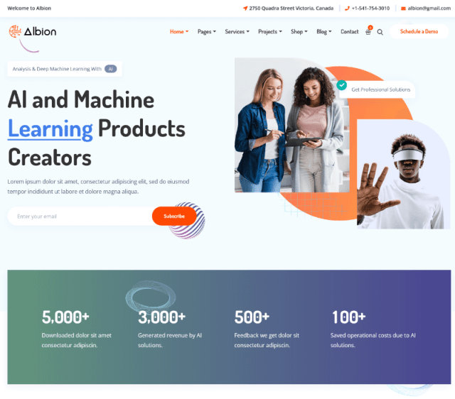 Albion By EnvyTheme
