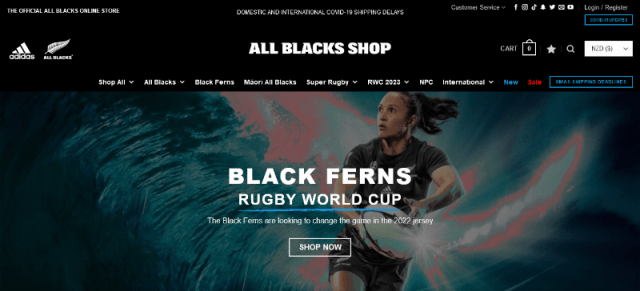 All Blacks Shop