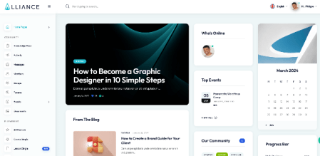 WordPress Intranet Portal Theme