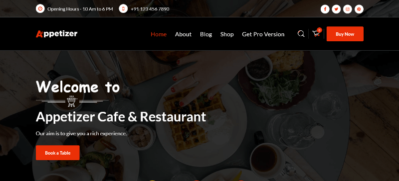 Appetizer: Tea Shop Product Showcase