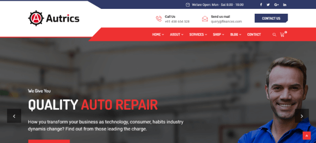 wordpress automobile theme