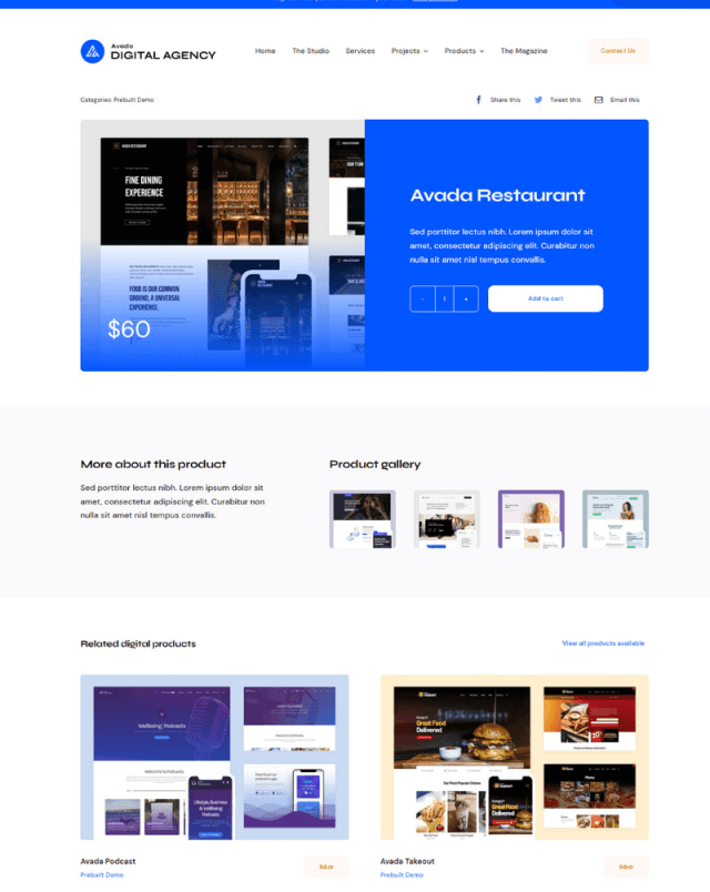 Enfold a responsive digital marketing theme