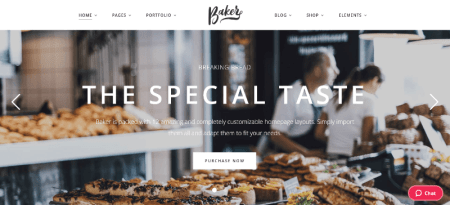 sweet cake wordpress themes
