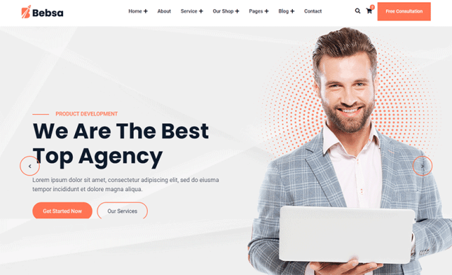 Bebsa - bootstrap shop template