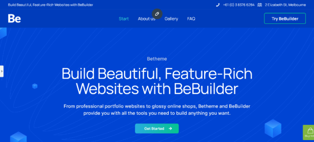 Betheme: Stylish WordPress Theme with Video Header