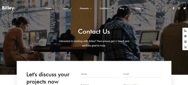 Billey: Elevate Your WordPress Portfolio