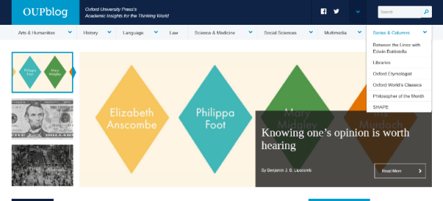 Oxford University : Blog