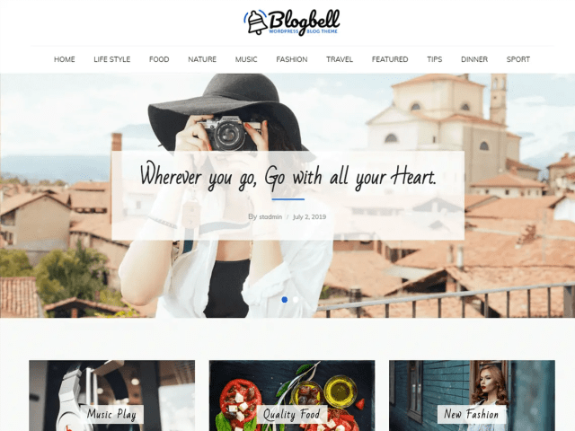 BlogBell By sensationaltheme