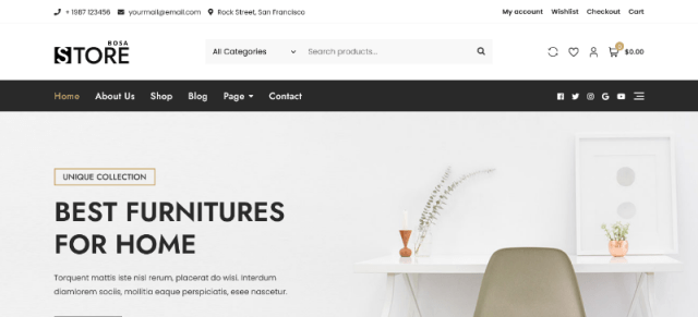 Bosa store By Bosa Themes