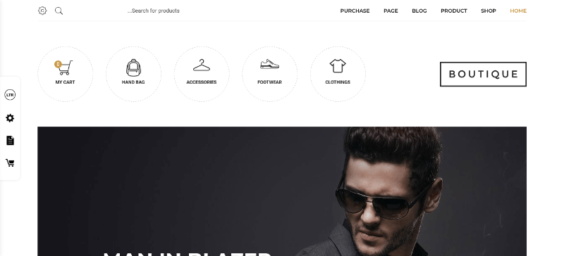 The Boutique: A Best-Selling Website Template for Boutiques